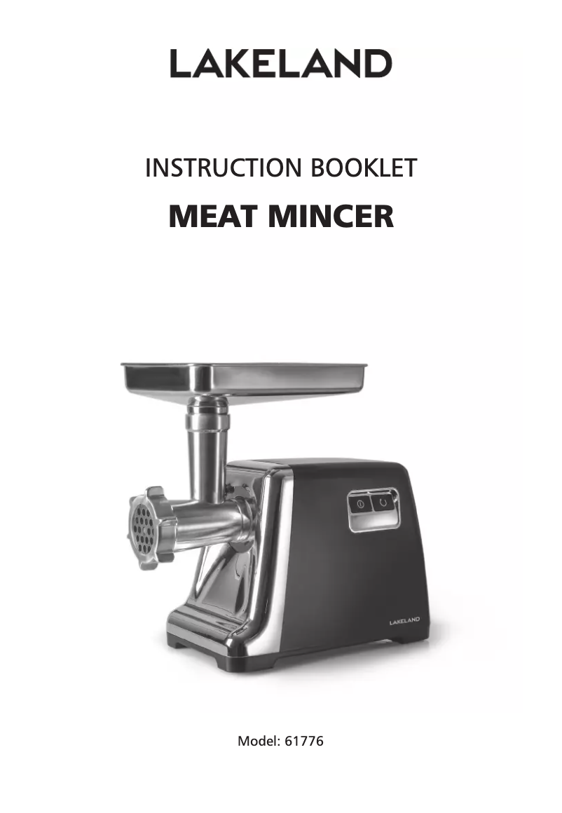 Página 1 del manual Manual de usuario Lakeland 61776