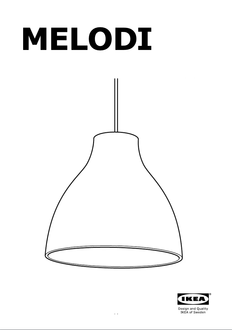 Imagen de la primera página del manual del dispositivo MELODI