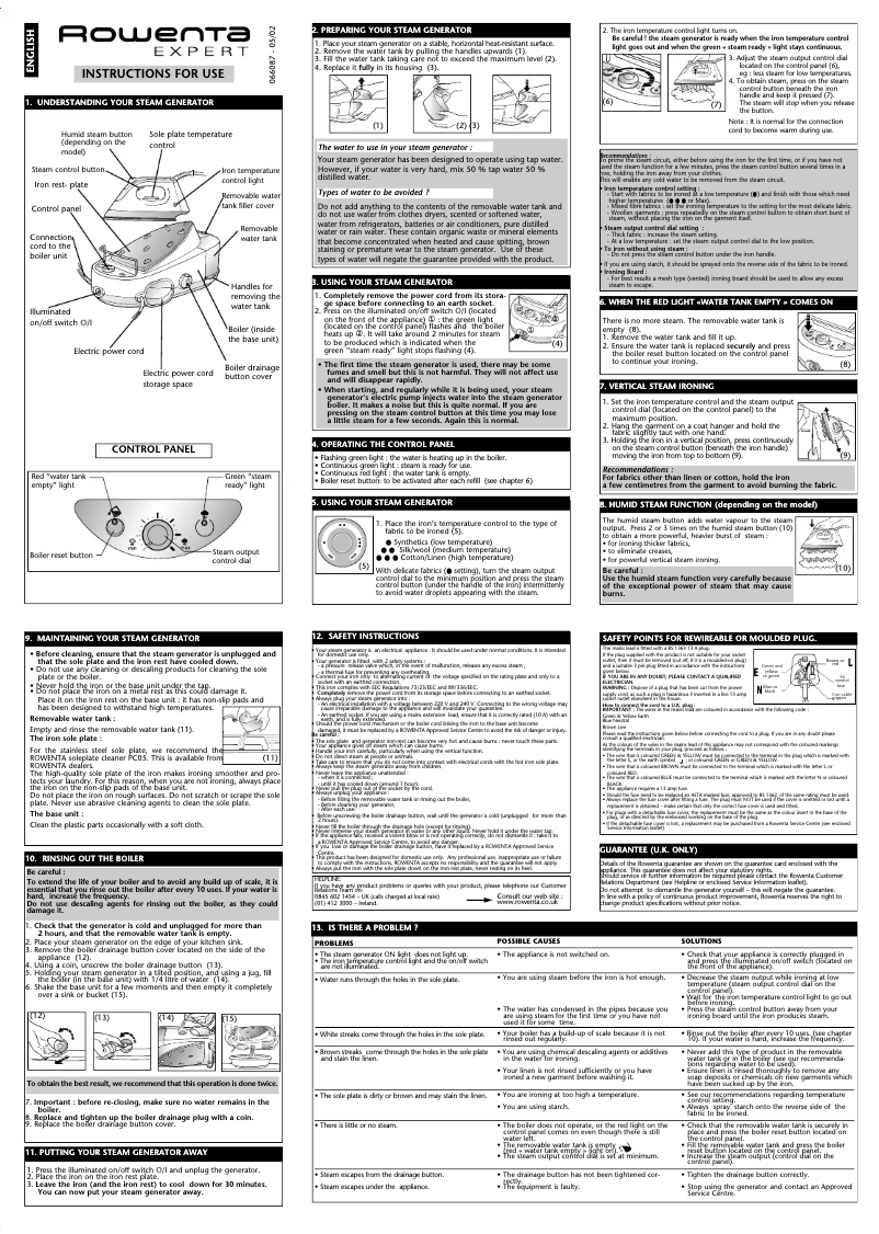 Imagen de la primera página del manual del dispositivo Expert DG 910