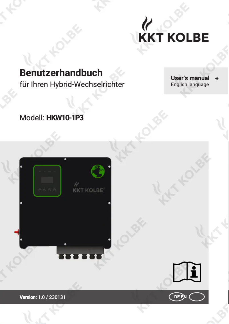 Página 1 del manual Manual de usuario KKT Kolbe POWERSET35