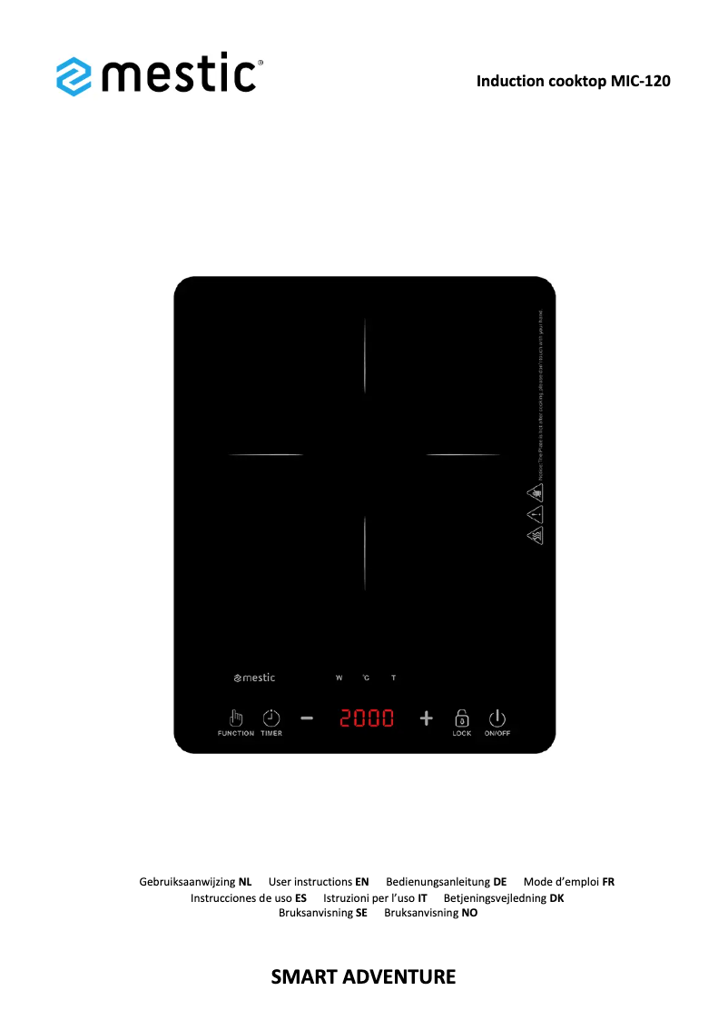 Imagen de la primera página del manual del dispositivo MIC-120