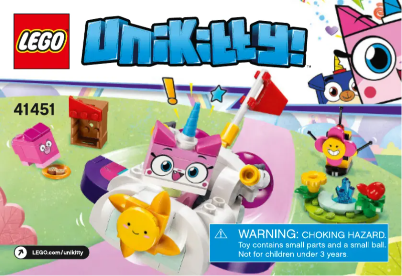 Imagen de la primera página del manual del dispositivo Unikitty 41451