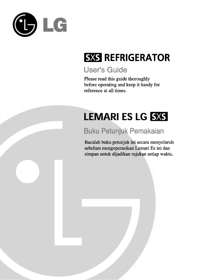 Imagen de la primera página del manual del dispositivo GR-P277AUB