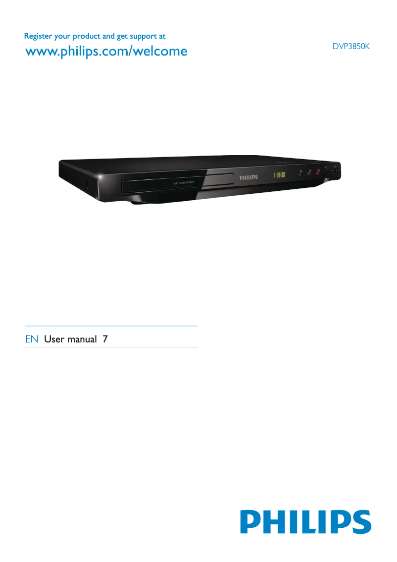 Imagen de la primera página del manual del dispositivo 3000 series DVP3850K