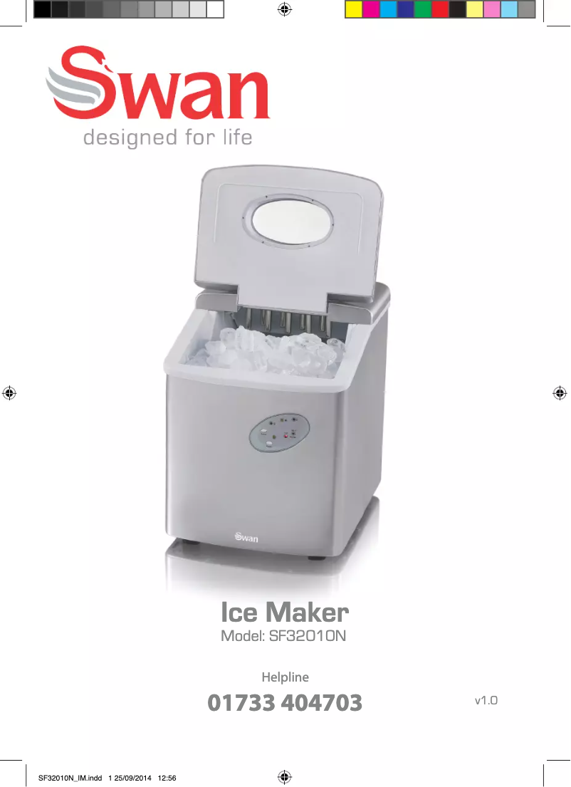 Imagen de la primera página del manual del dispositivo SF32010N