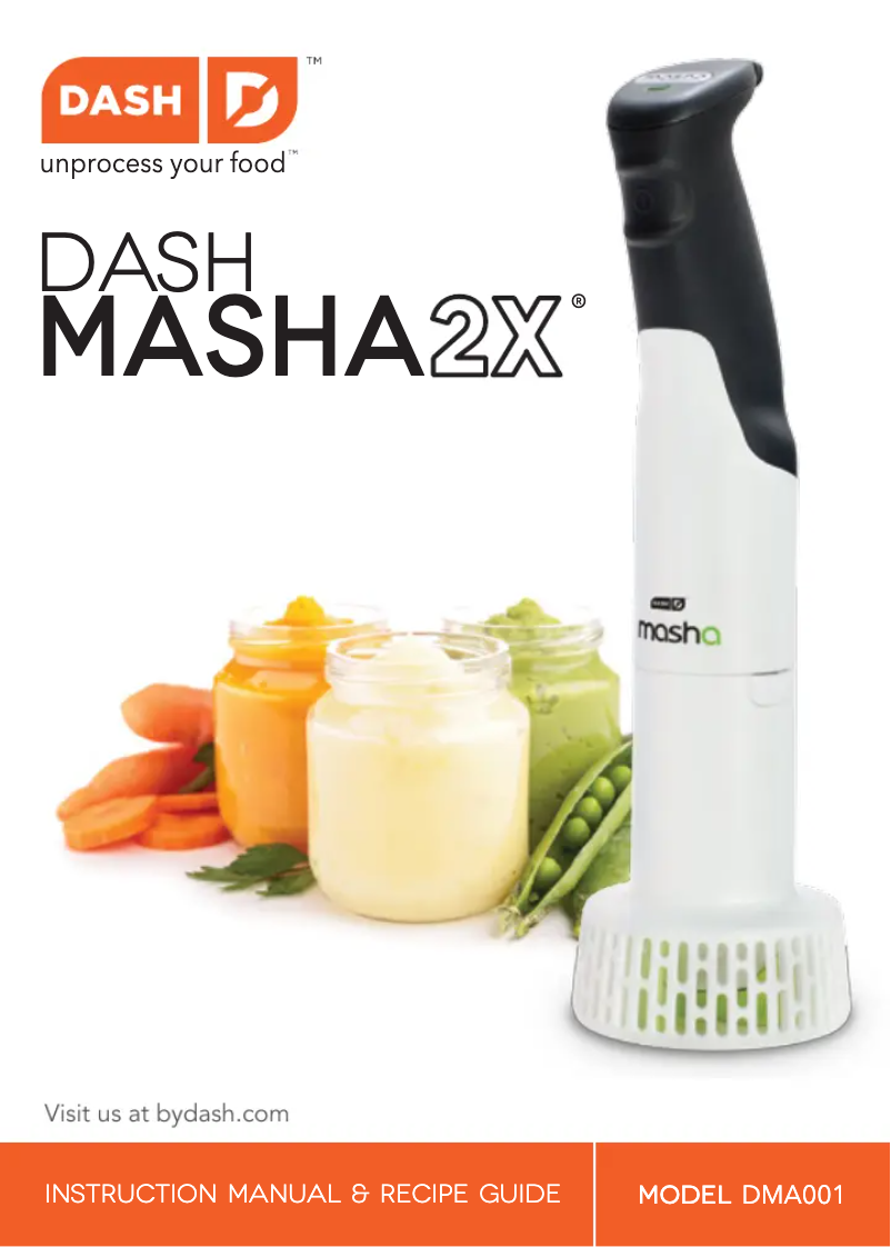 Imagen de la primera página del manual del dispositivo Masha 2X DMA001
