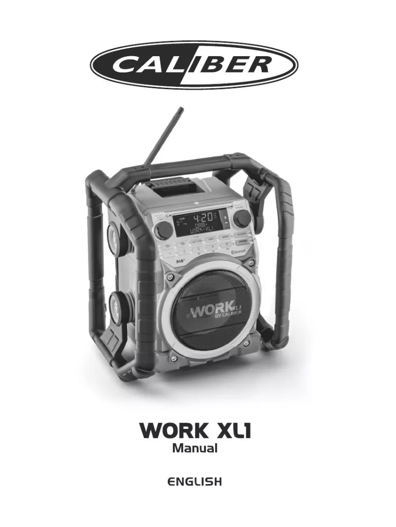 Página 1 del manual Manual de usuario Caliber WorkXL1