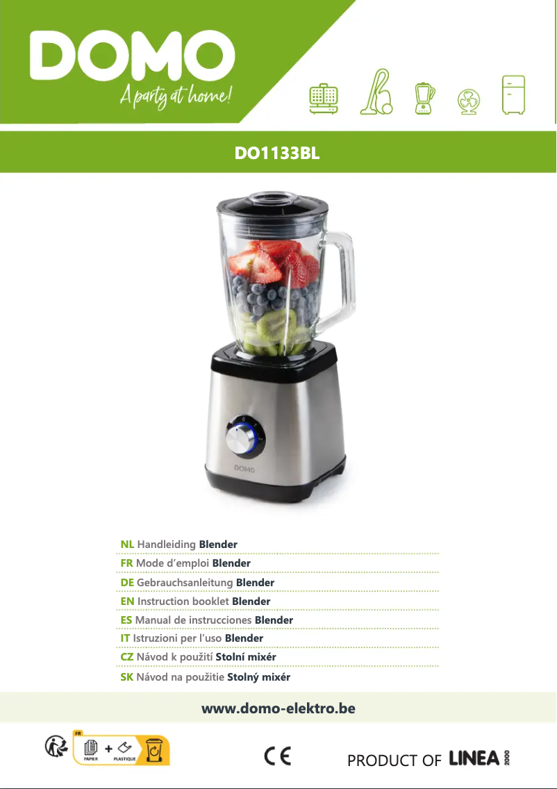 Página 1 del manual Manual de usuario Domo DO1133BL