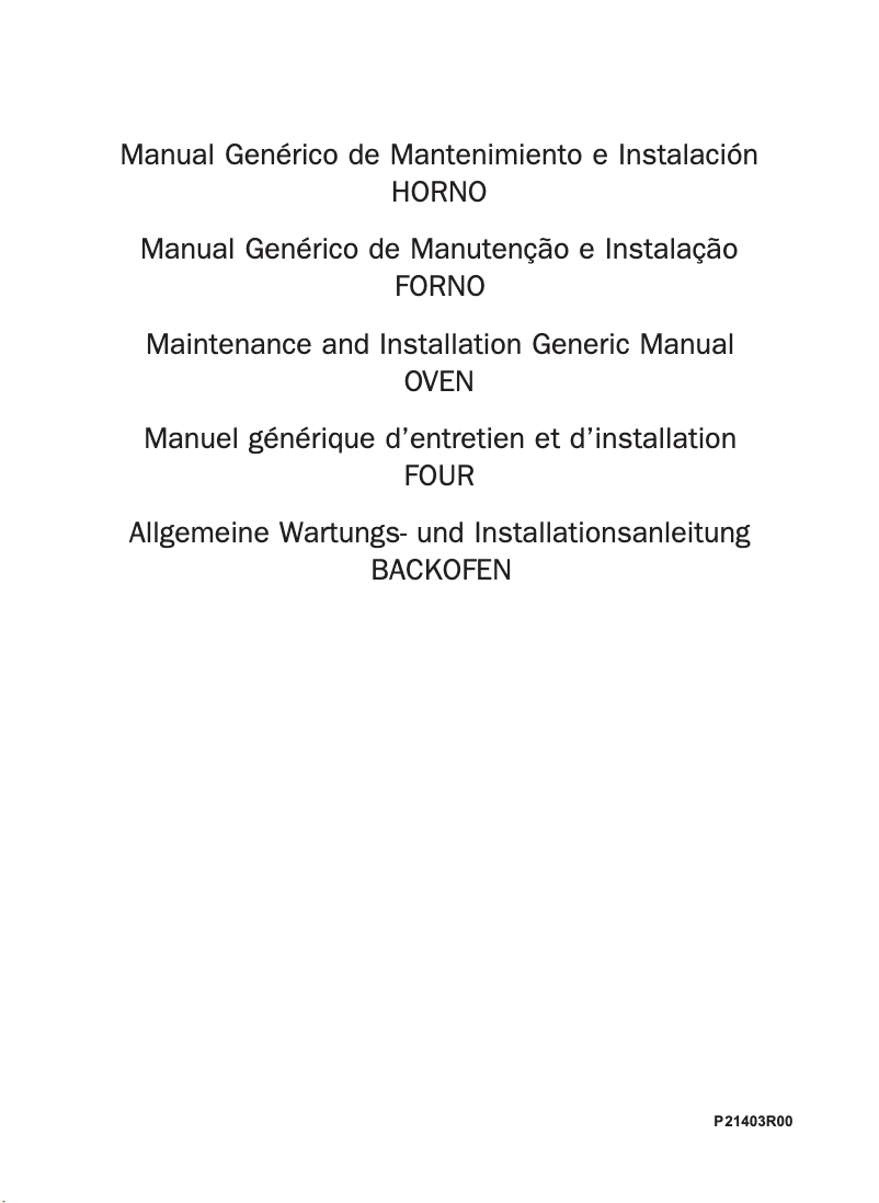 Imagen de la primera página del manual del dispositivo GFL402IX