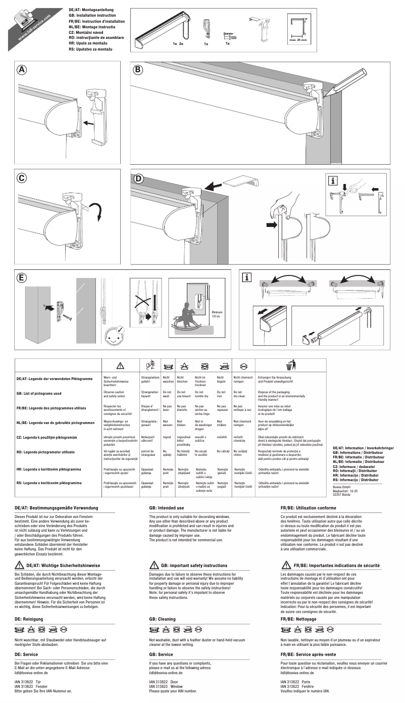 Página 1 del manual Manual de usuario Meradiso IAN 313622