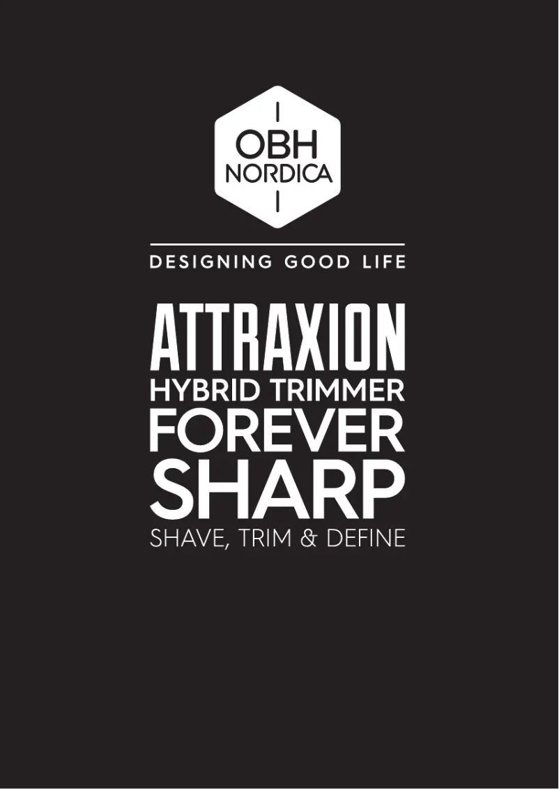 Página 1 del manual Manual de usuario OBH Nordica Attraxion Forever Sharp HH6000N0