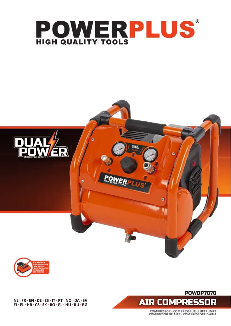 Página nº 1 - Manual de usuario PowerPlus POWDP7070