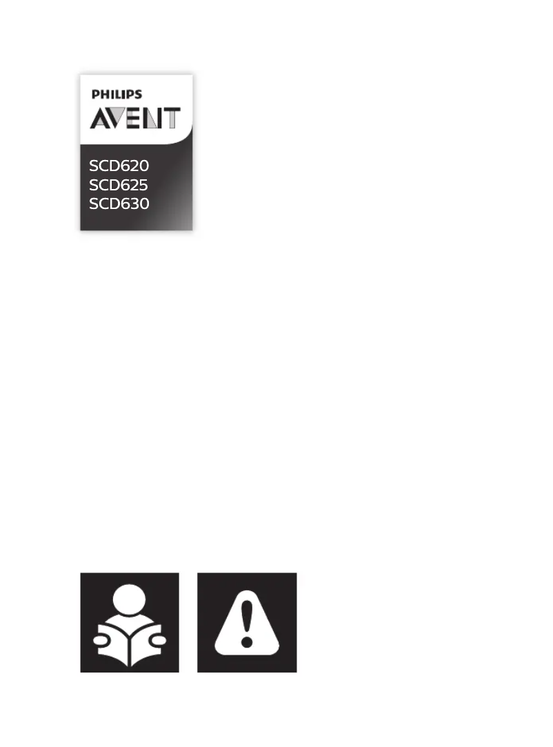 Imagen de la primera página del manual del dispositivo AVENT SCD625