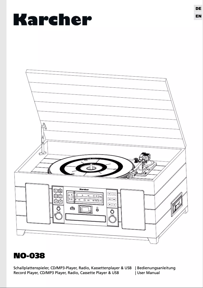 Imagen de la primera página del manual del dispositivo NO-038