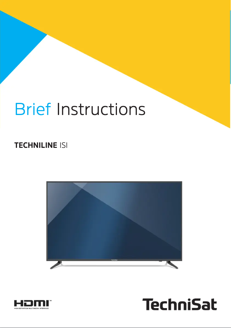 Página 1 del manual Manual de usuario TechniSat Techniline 43 ISI