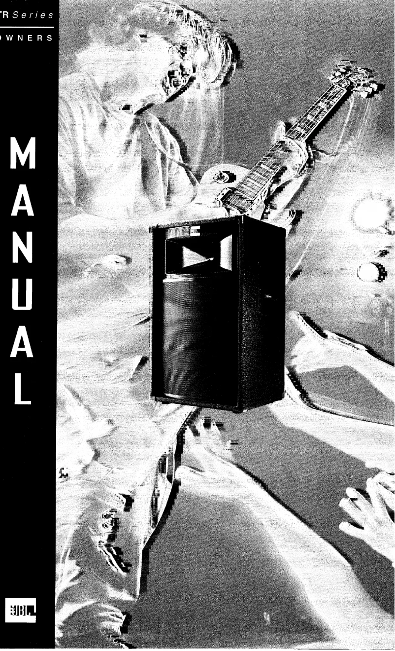 Página 1 del manual Manual de usuario JBL TR Series
