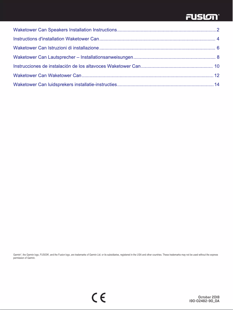 Imagen de la primera página del manual del dispositivo SG-FT88SPC
