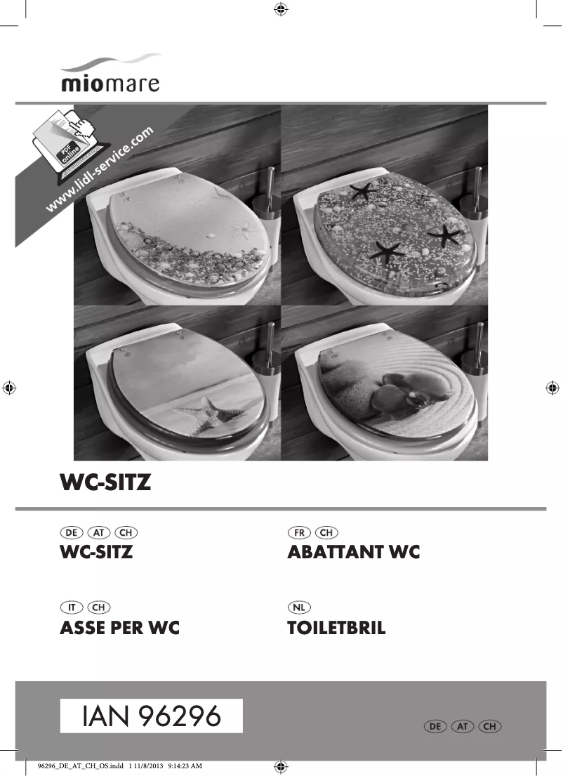 Página nº 1 - Manual de usuario Miomare IAN 96296