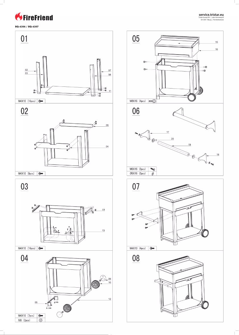 Página 1 del manual Manual de usuario TriStar BQ-6307