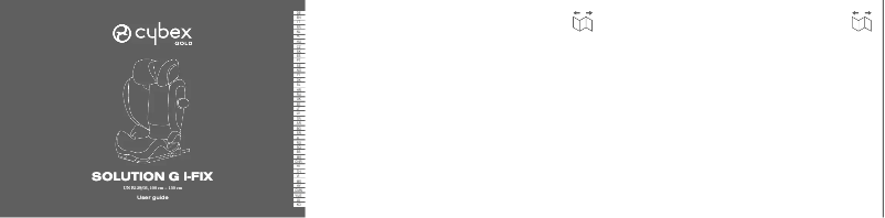 Página 1 del manual Manual de usuario Cybex Solution G i-Fix