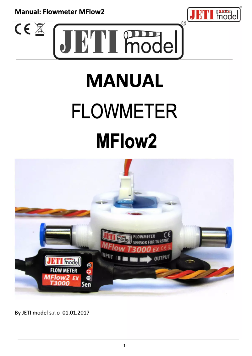 Página nº 1 - Manual de usuario JETI JEX-MF2T-800