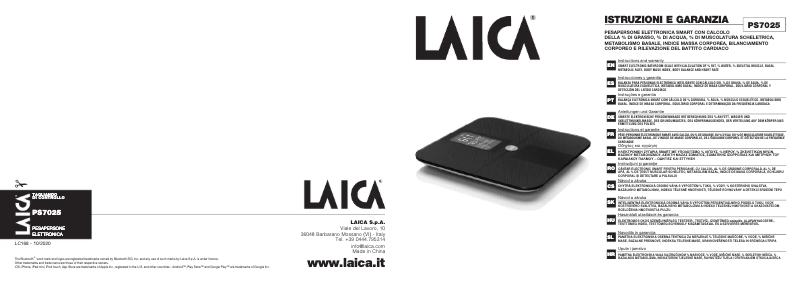 Imagen de la primera página del manual del dispositivo PS7025