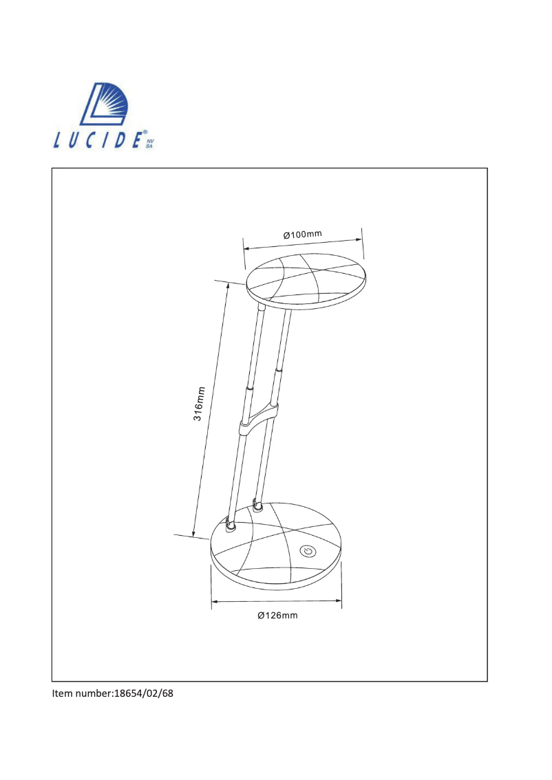 Imagen de la primera página del manual del dispositivo Fylou 18654/02/68