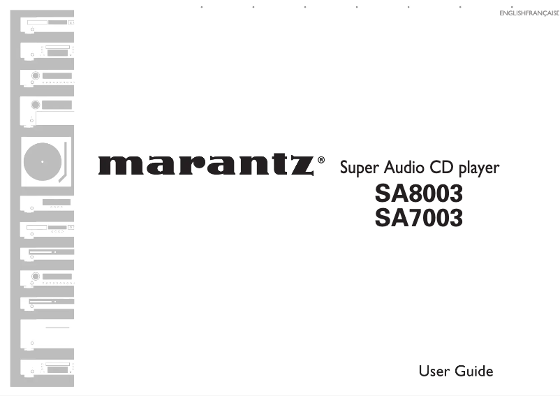 Imagen de la primera página del manual del dispositivo SA7003/ZIL