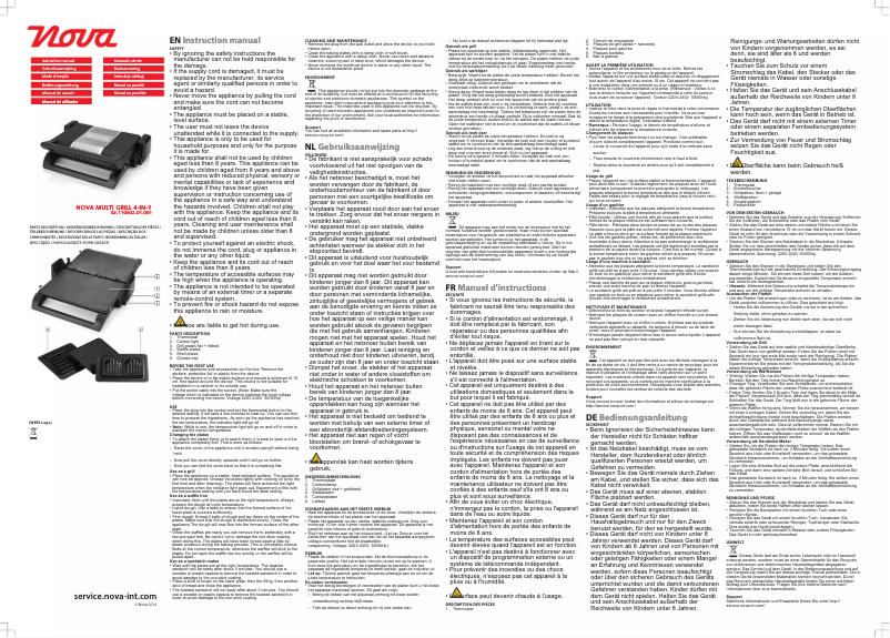 Imagen de la primera página del manual del dispositivo 110502