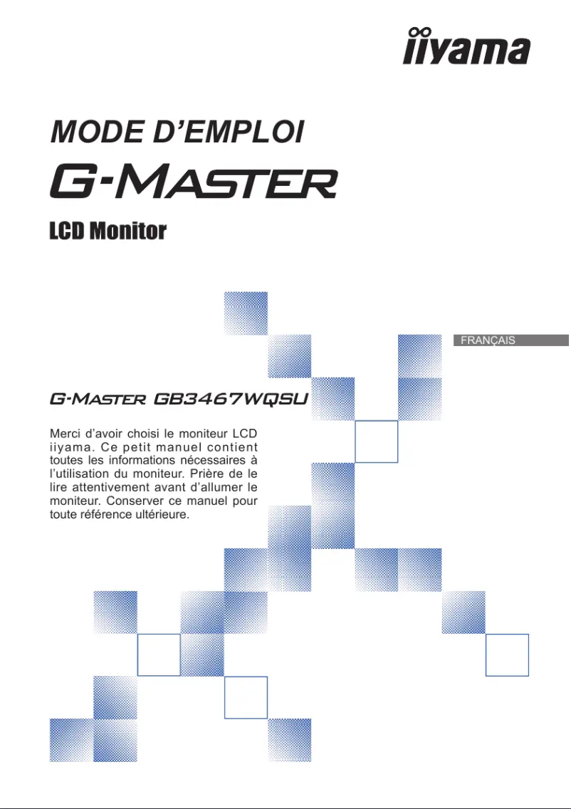Página nº 1 - Manual de usuario Iiyama G-Master GB3467WQSU