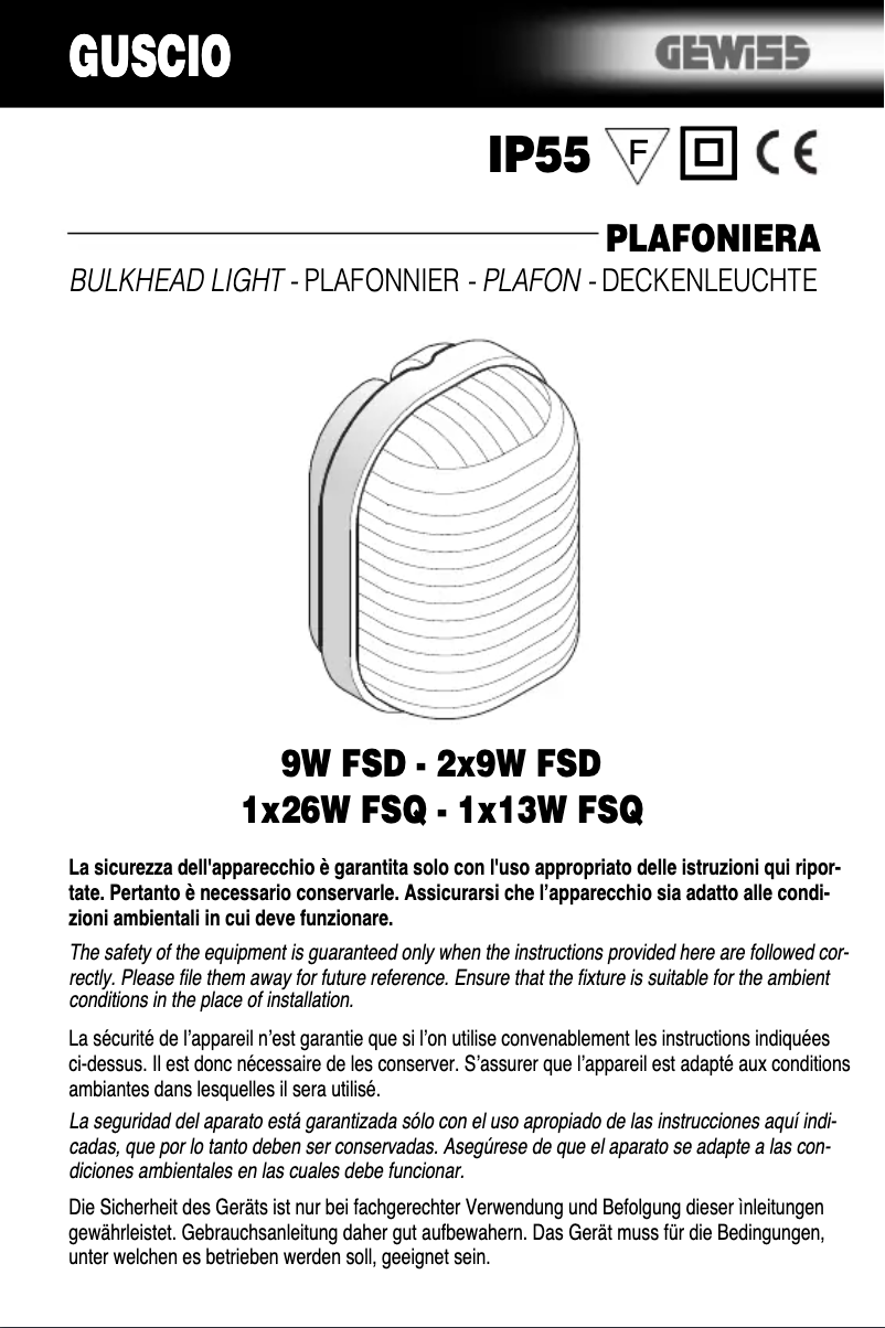 Imagen de la primera página del manual del dispositivo GW80772