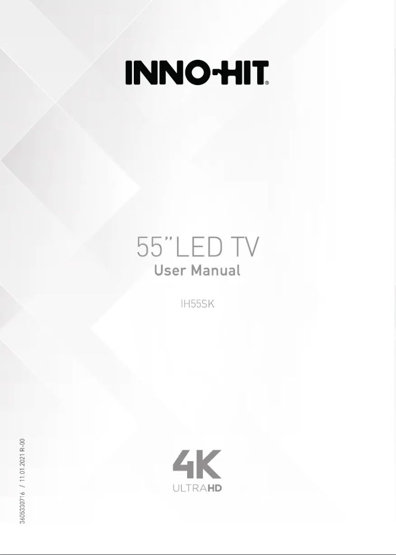 Imagen de la primera página del manual del dispositivo IH55S