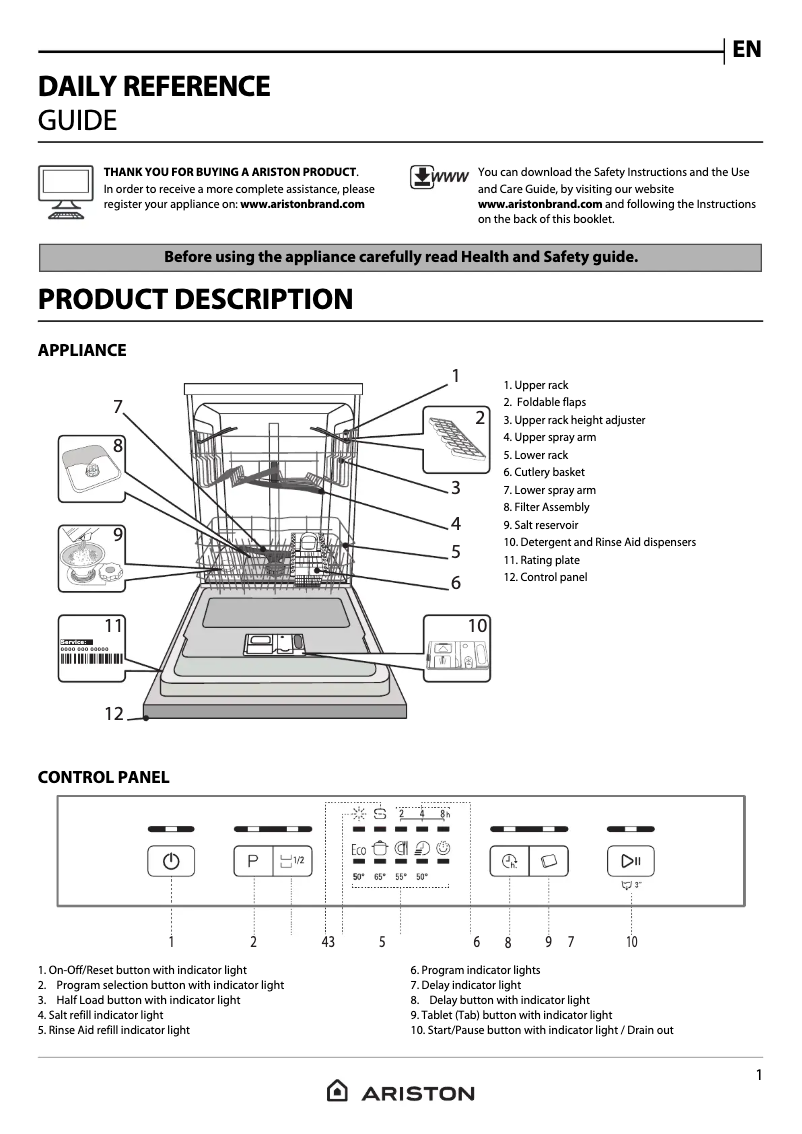 Imagen de la primera página del manual del dispositivo LFC2C19