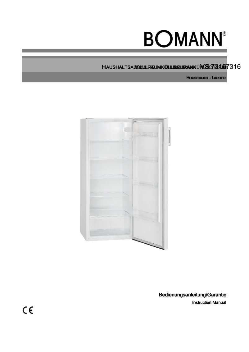 Imagen de la primera página del manual del dispositivo VS 7316