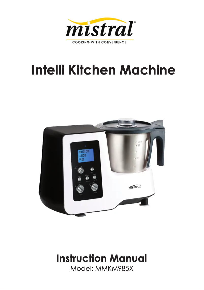 Página 1 del manual Manual de usuario Mistral Intelli MMKM985X