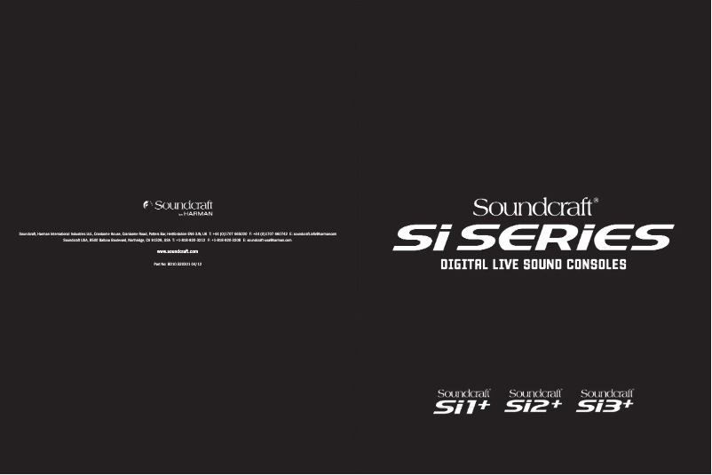 Imagen de la primera página del manual del dispositivo Si3+