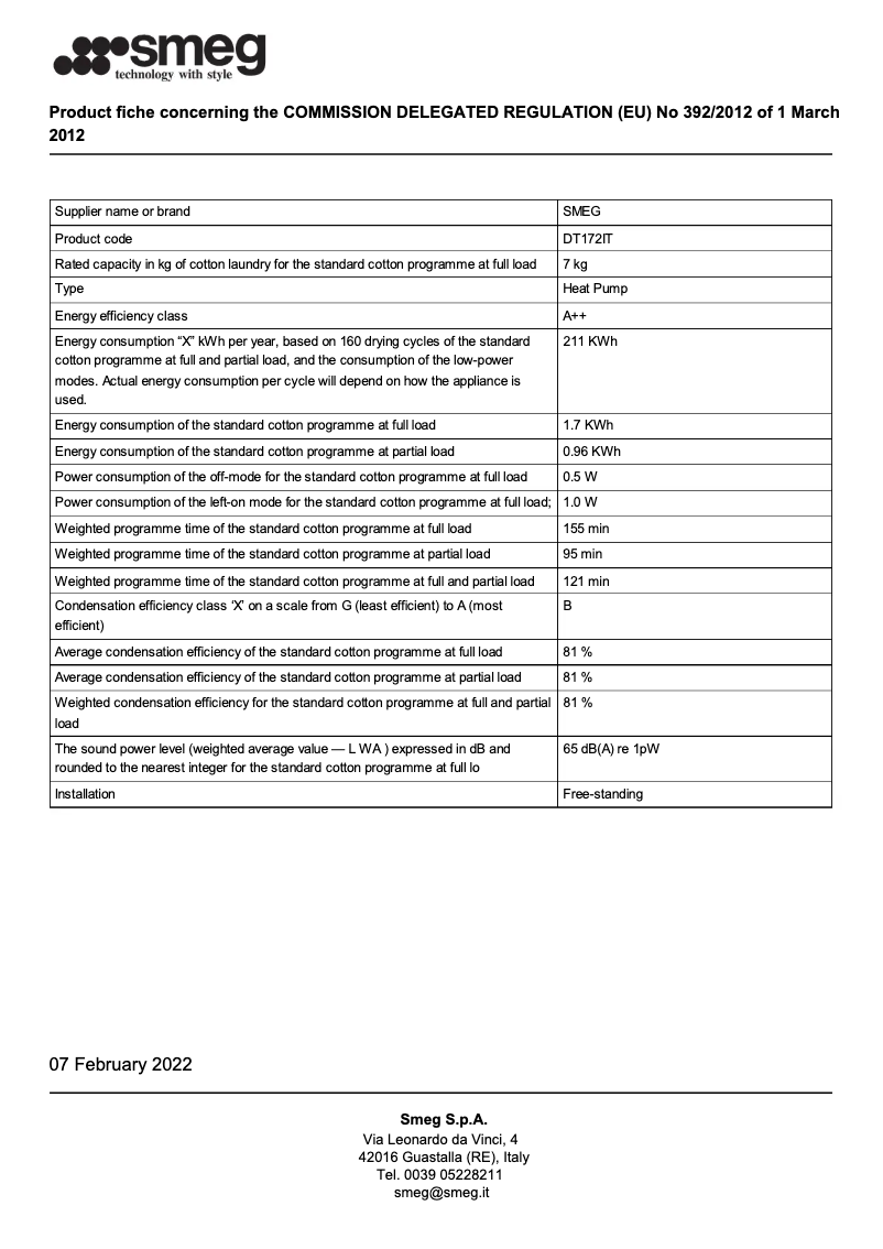 Imagen de la primera página del manual del dispositivo DT172IT