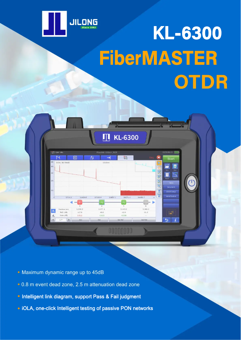 Imagen de la primera página del manual del dispositivo KL-6300