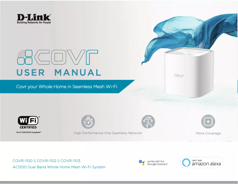 Página 1 del manual Manual de usuario D-Link COVR-1103