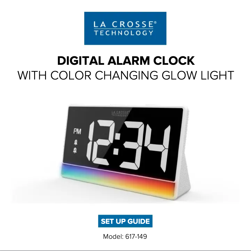 Página nº 1 - Manual de usuario La Crosse Technology 617-149