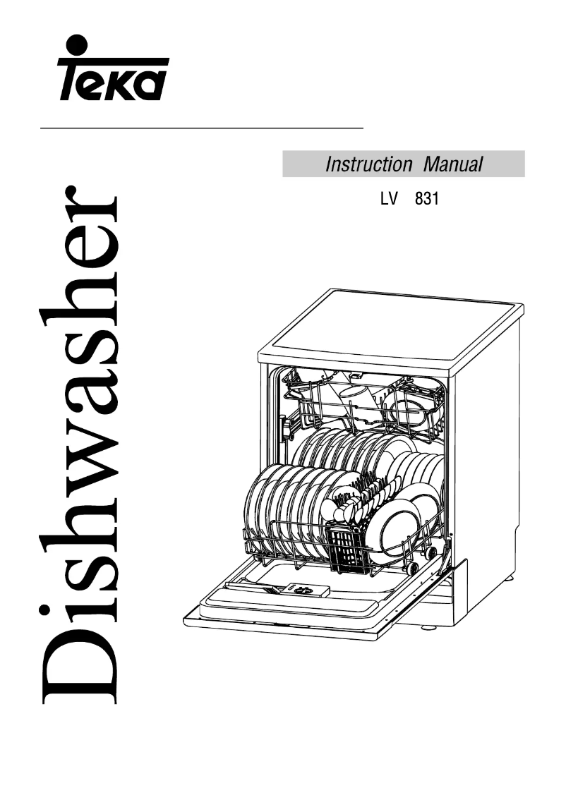 Imagen de la primera página del manual del dispositivo LV 831