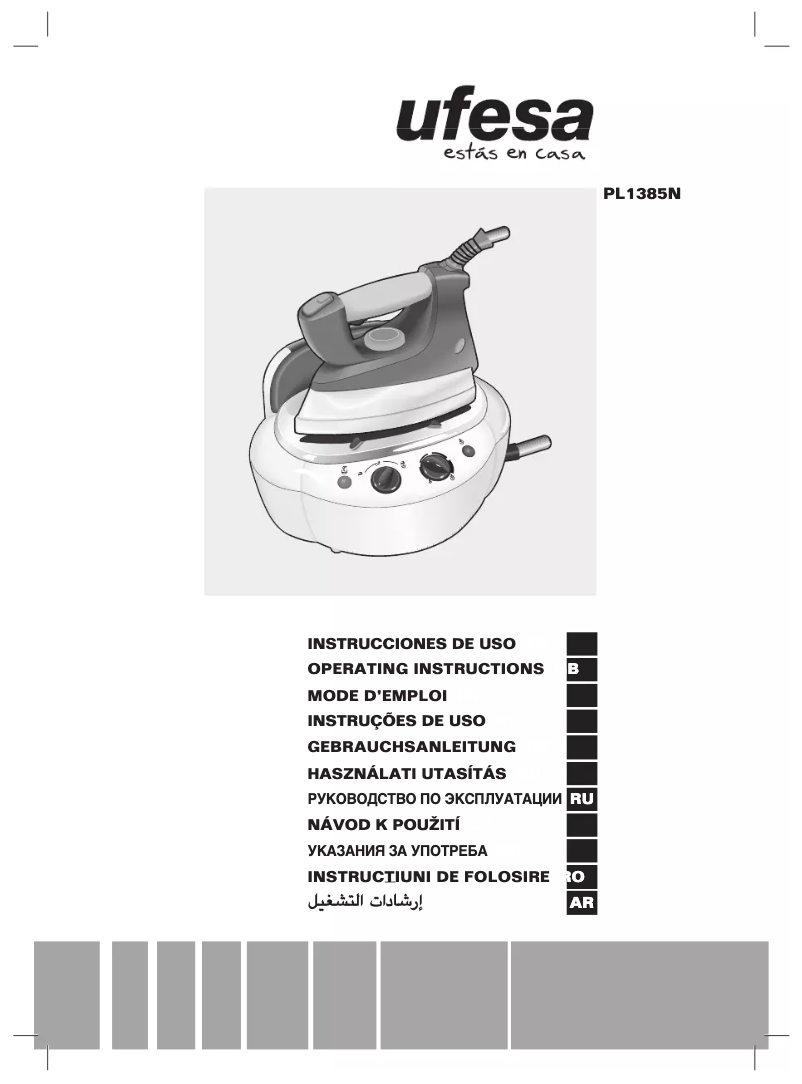 Página 1 del manual Manual de usuario Ufesa PL1385
