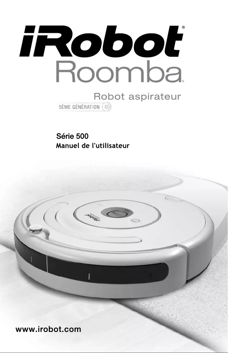 Imagen de la primera página del manual del dispositivo Roomba 540