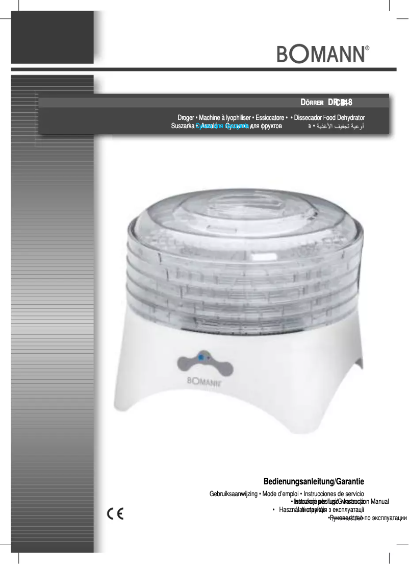 Página 1 del manual Manual de usuario Bomann DR 448 CB