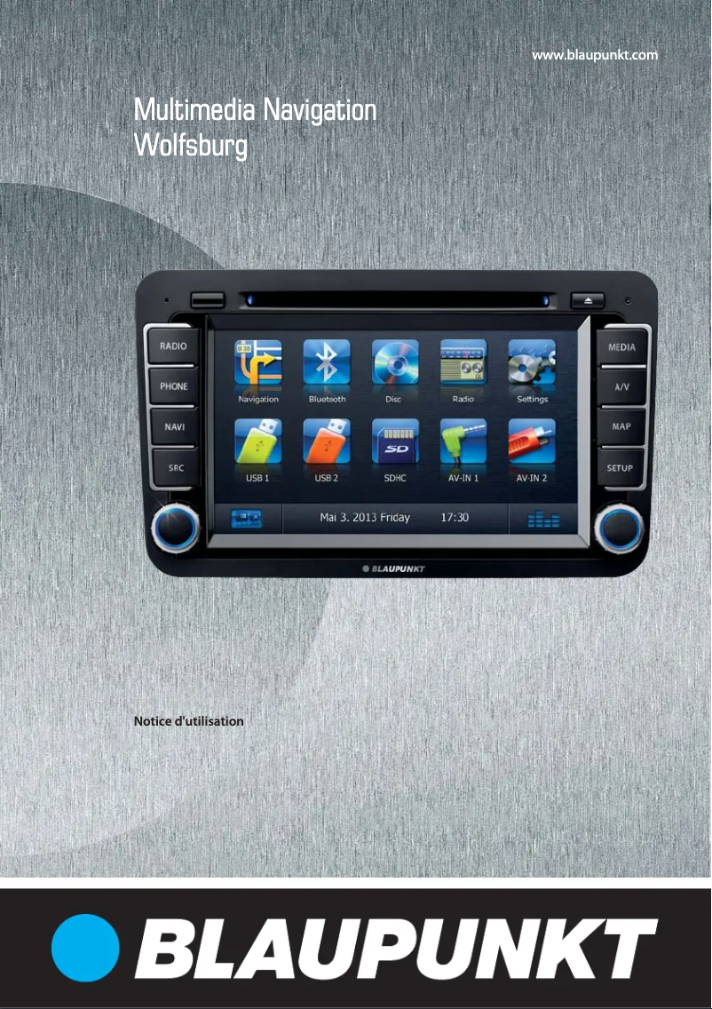 Página 1 del manual Manual de usuario Blaupunkt Wolfsburg 835