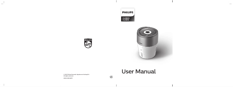 Página 1 del manual Manual de usuario Philips HU4813