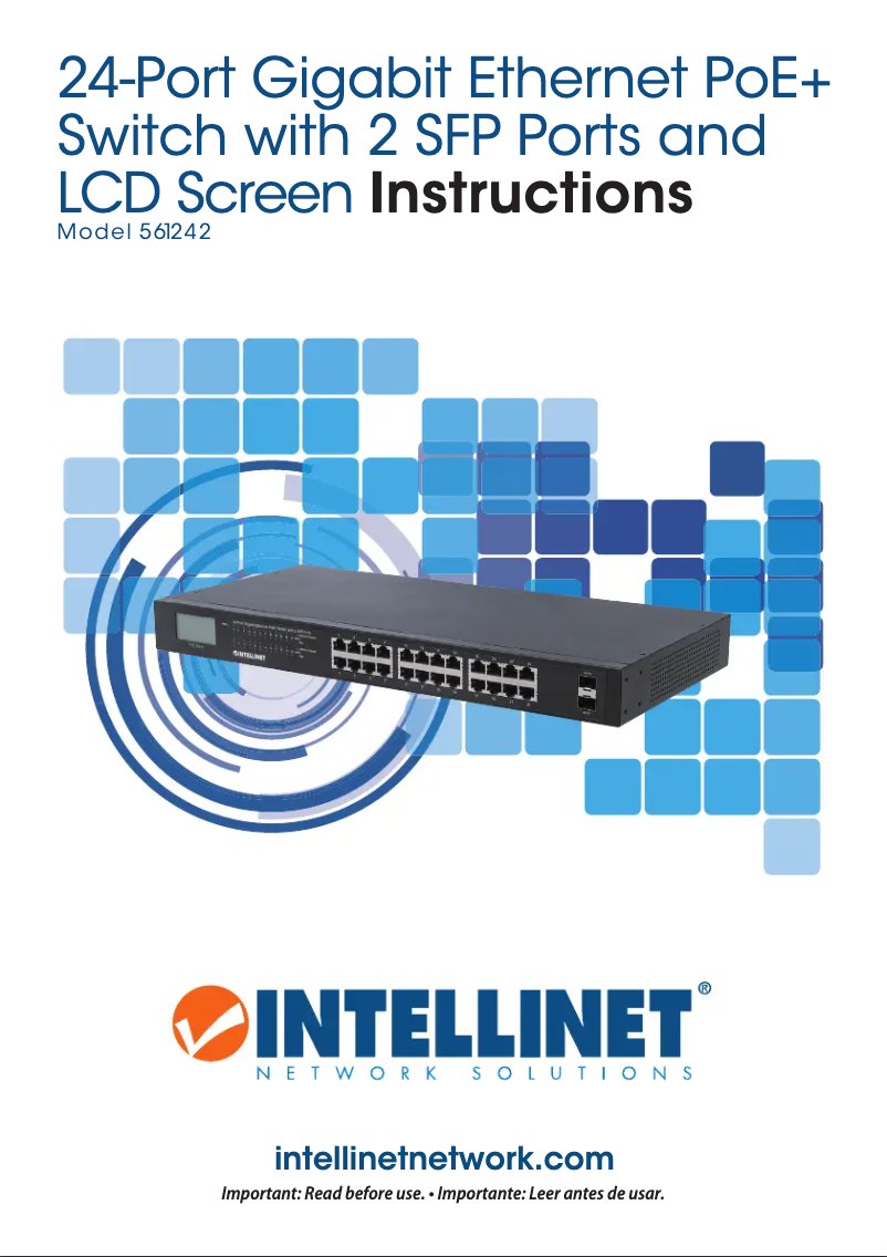 Imagen de la primera página del manual del dispositivo 561242