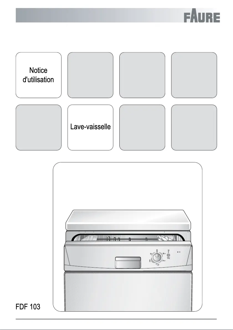 Imagen de la primera página del manual del dispositivo FDF103