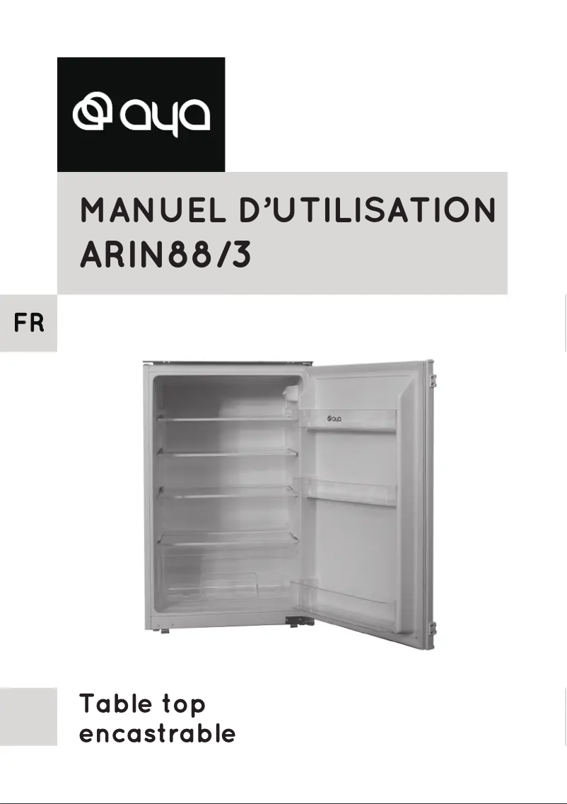 Imagen de la primera página del manual del dispositivo ARIN88