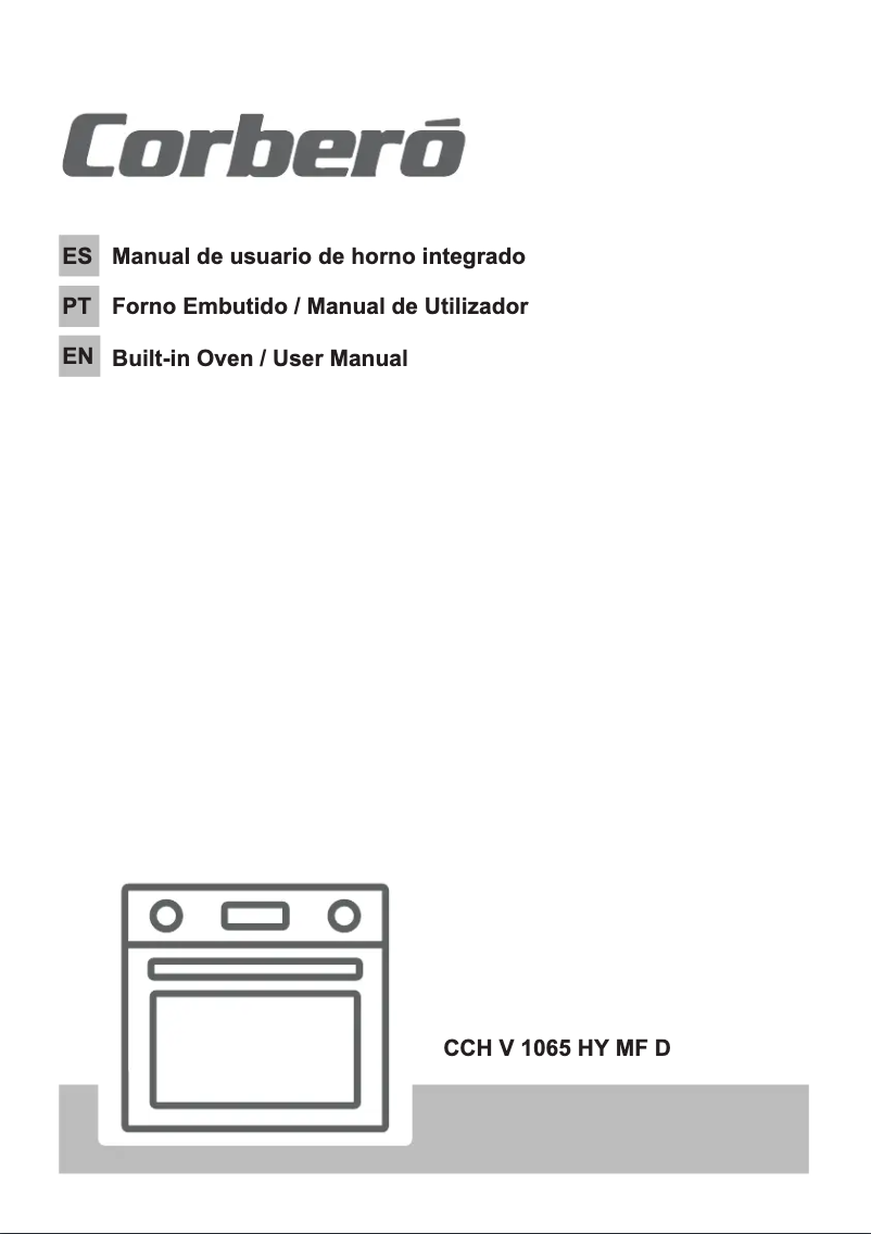 Página 1 del manual Manual de usuario Corbero CCHV1065HYMFD